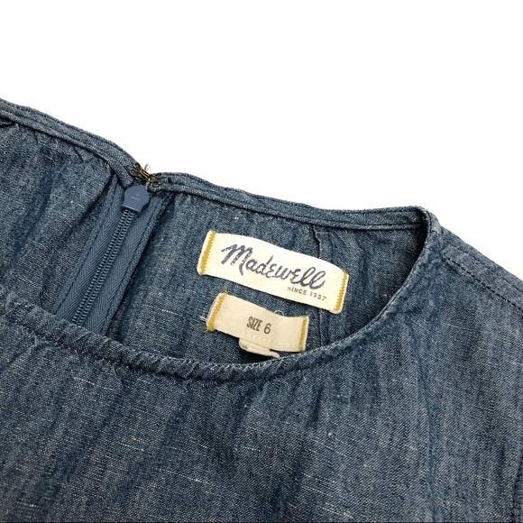 Madewell Chambray Songbird Dress - Picture 9 of 10